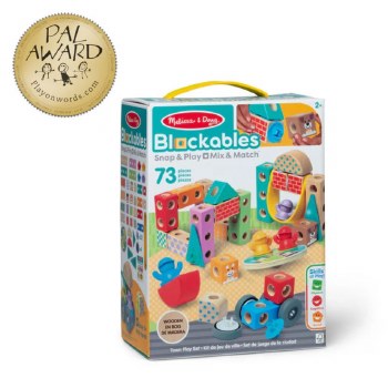 Blockables Town Play Set 73 Piece