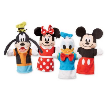 Hand Puppets Disney Mickey &amp; Friends