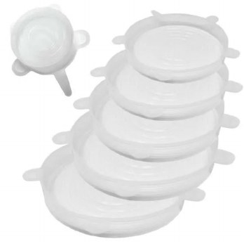 Silicone Lids 6 Piece Set