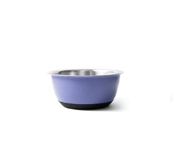 Stainless Steel Mixing Bowl Purple 2.75qt