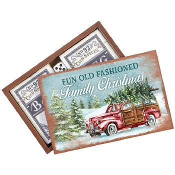 Cards with Dice Family Christmas