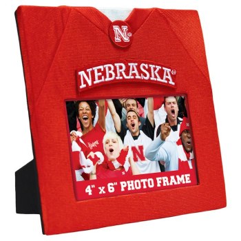 Nebraska Cornhuskers Uniform Jersey Frame 4x6