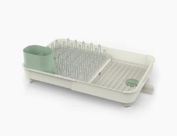 Extend Dish Rack Light Stone &amp; Sage