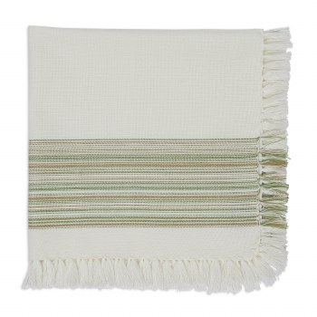 Fringed Napkin Thyme (green)