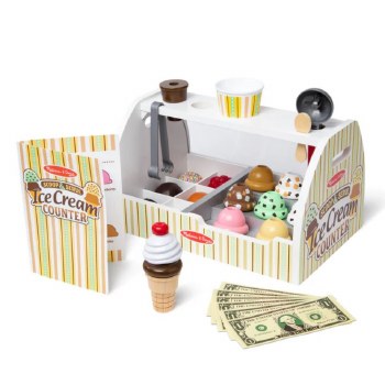 Scoop &amp; Serve Ice Crm Counter