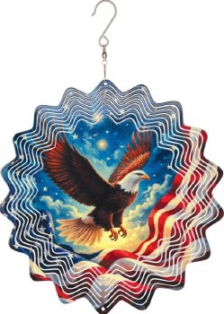 Wind Spinner Freedom Eagle 11"