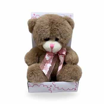 Brown Valentine Bear 5.5"