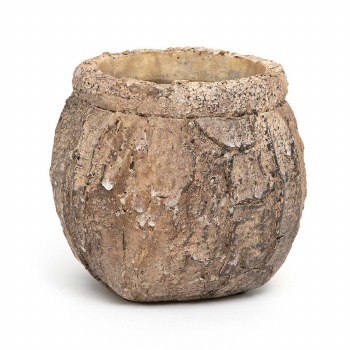 Live Edge Log Pot 5.5x5