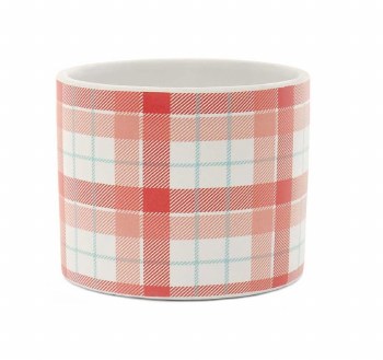 Pot Coral Plaid