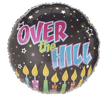 Foil Balloon 17" Over the Hill