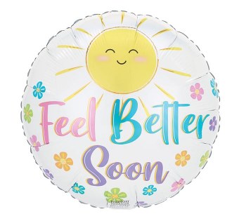 Foil Balloon 17" Feel Better Soon Sunshine
