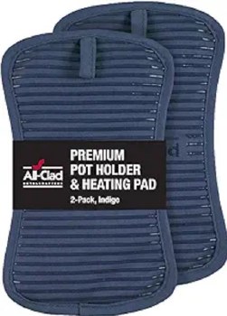 All-Clad Silicone Potholder Indigo