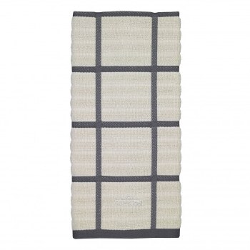 All-Clad Kitchen Towel - Check Pewter