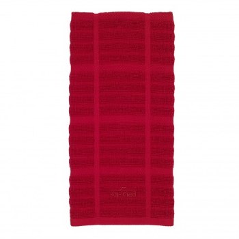 All-Clad Solid Kitchen Towel Chili