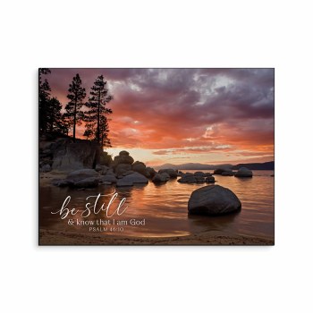 Be Still &amp; Know Wall Art