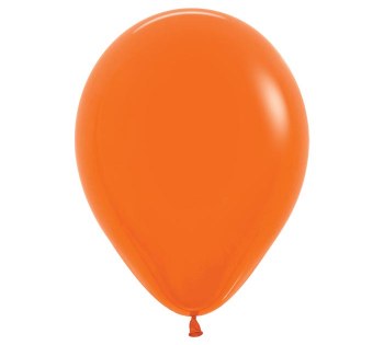 Latex Balloon 11" Orange