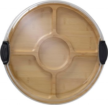 Make &amp; Take Bamboo Round Divided
