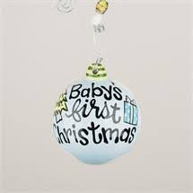 Glory haus baby's 2024 first christmas ornament