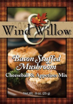 Cheeseball Bacon Stuffed Mushroom