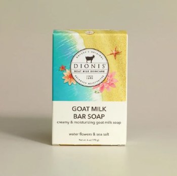 Goat Milk Bar Soap 6oz Water Flowers