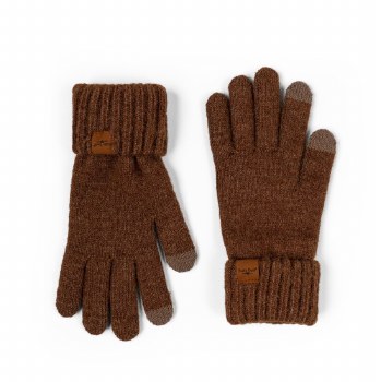 Britt's Knits Mainstay Gloves Brown