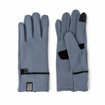 Britt's Knits Thermal Tech Gloves Blue SM/MD