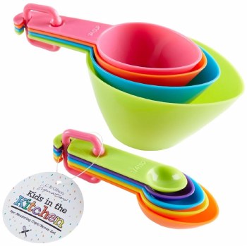 Little Chefs In The Kitchen Measuring Cups &amp; Spoons Plays St
