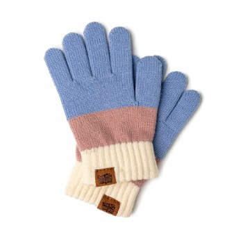Britt's Knits Kids Gloves Blue