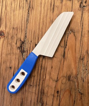Cheese Knife Blue