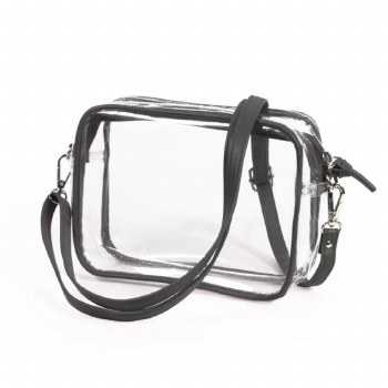 Bridget Clear Purse Black