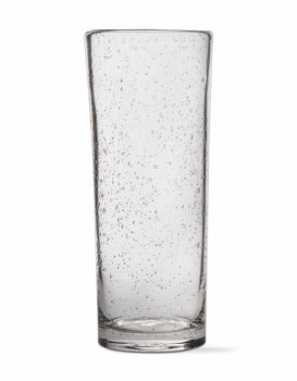 Bubble Glass Tall &amp; Skinny Clear