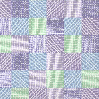 Cocktail Napkin Square Sampler Blue