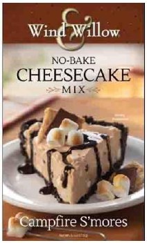 No-Bake Cheesecake Mix Campfire S'mores