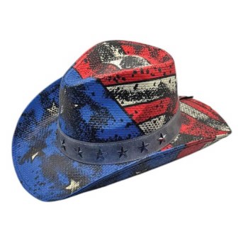 Cowboy Hat Captain A Blue