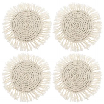 Macrame Coaster Set Of 4