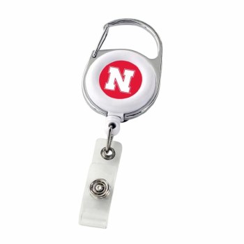 Nebraska Huskers Deluxe Badge Reel