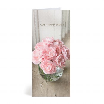 Card Anniversary Elegance 4x9