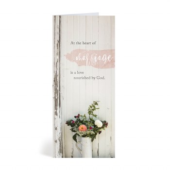 Card Anniversary Heart of Marriage 4x9