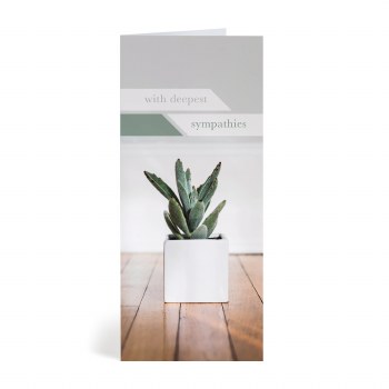 Card Sympathy Love Of God 4x9