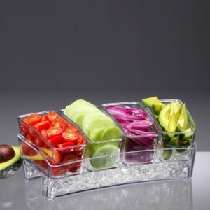 Condiment Bar On Ice