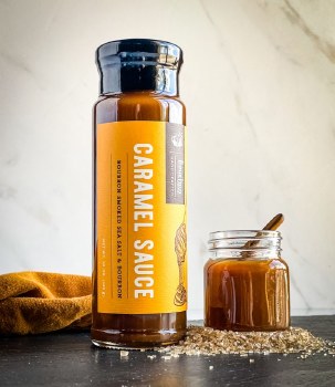 Caramel Sauce - Smoked Sea Salt &amp; Bourbon