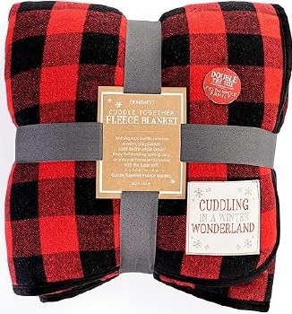 Cuddle Together Oversized Blanket Buffalo Plaid