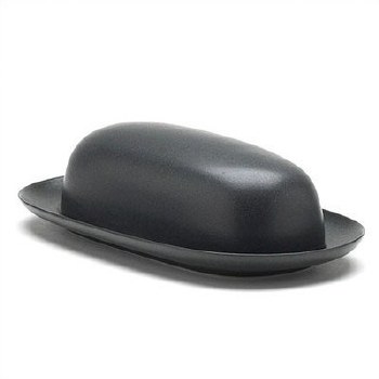 Colorwave Graphite Coupe Covered Butter Dish