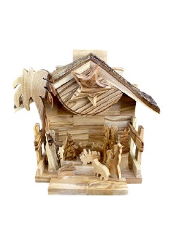 Nativity Scene Music Box