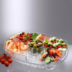 Flip Lid Appetizer On Ice
