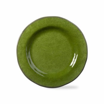Melamine Dinner Plates Set of 4 Green