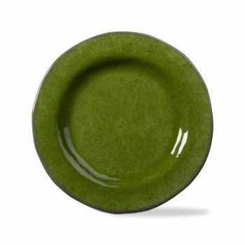 Melamine Salad Plates Set of 4 Green