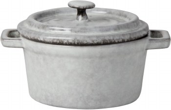Stinson Lidded Baker Gray