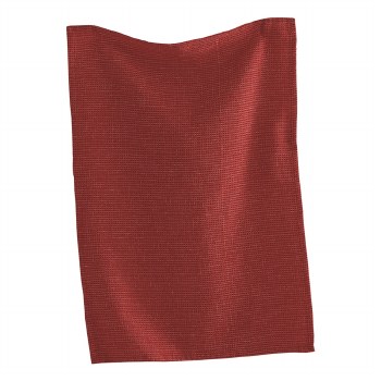 Waffle Dishtowel Red