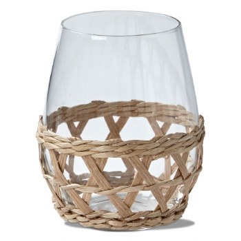Island Stemless Wine Glass Natural